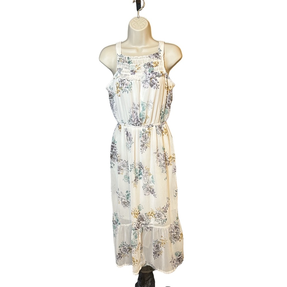 Whisper Garden Blooms Floral Maxi Dress Maurices XS Boho Spring Romance